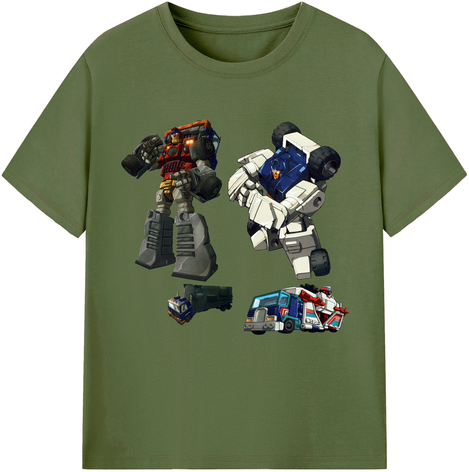 （画像用）  綿100％半袖Tシャツ（フロントプリント）